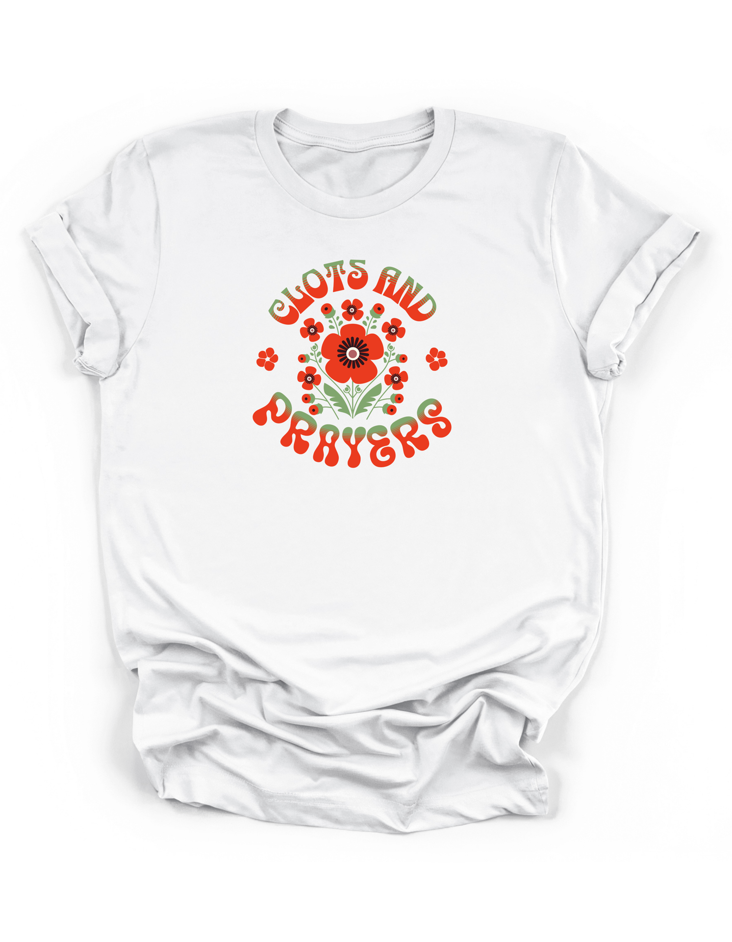 Clots & Prayers Tee