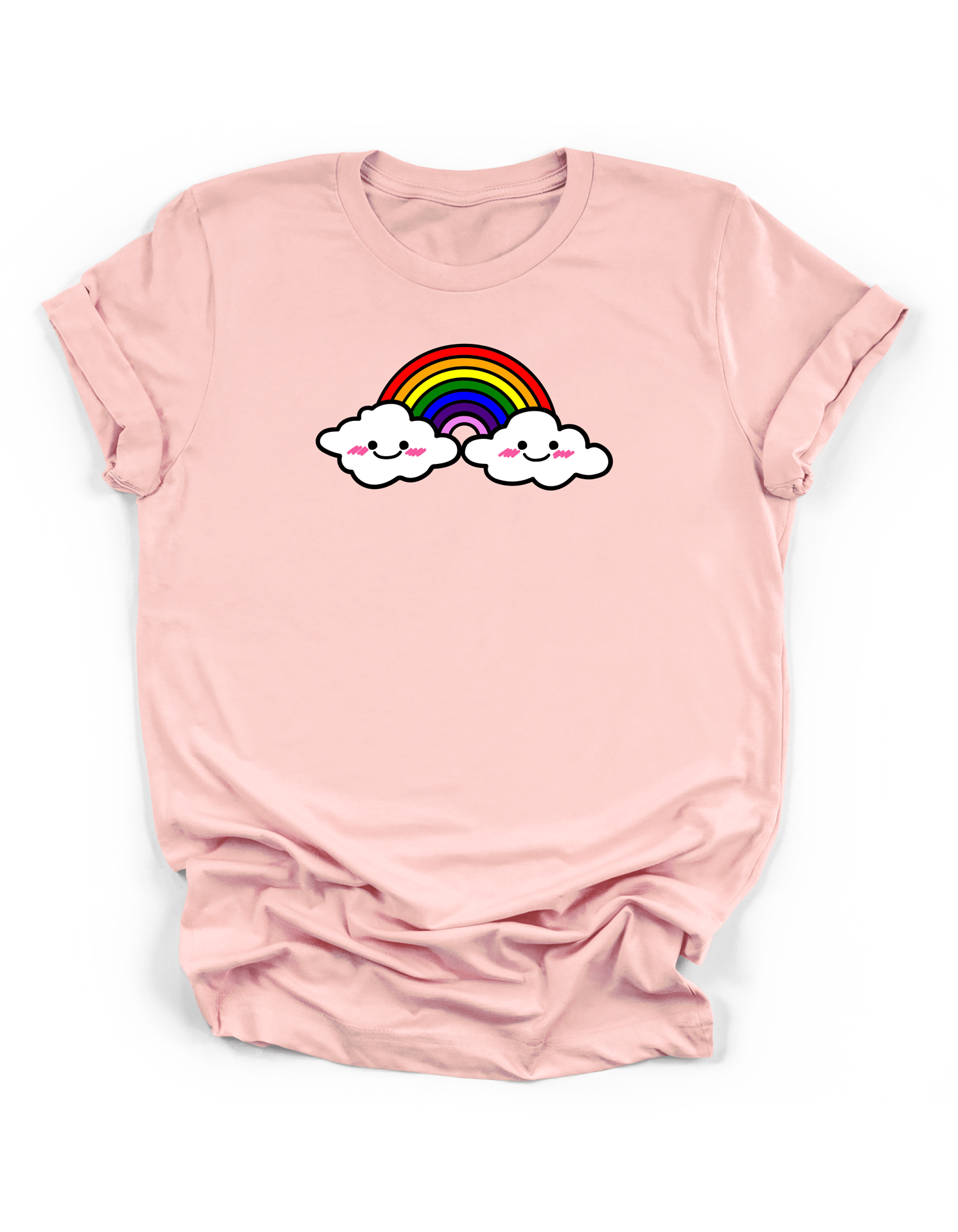 Kawaii Rainbow Tee