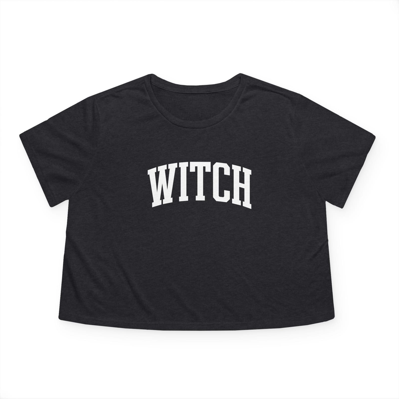Witch Boxy T-Shirt  in Dark Grey Heather